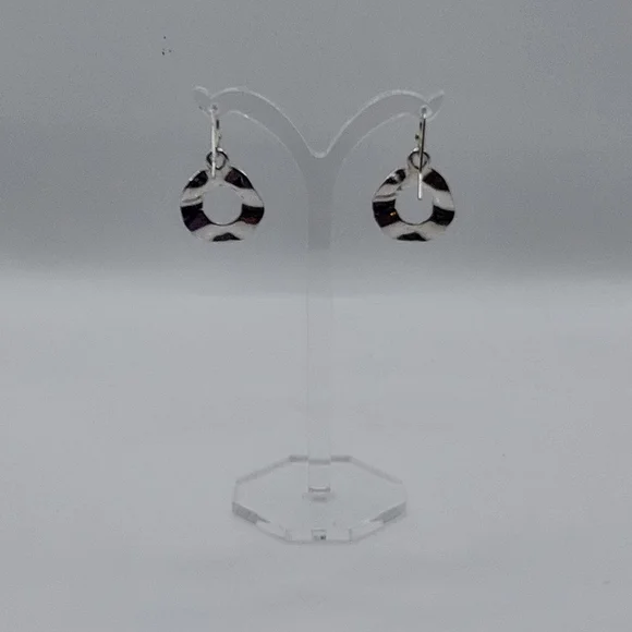 CHICO'S silvertone jewelry set (necklace and earrings) - Picture 5 of 8